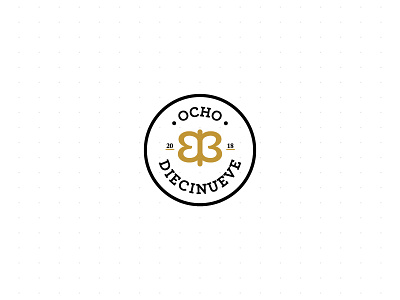 Ocho • 19 Branding beauty brand butterfly elegant gold logo logotype minimal soft type woman