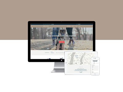 Responsive: desktop, tablet and mobile — Andrea Arden website branding clean design digitaldesign dogtraining mobiledesign responsivewebsite ui userinterfacedesign web websitedesign