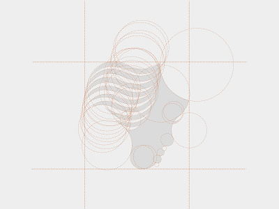 Grid logotipo Estilo Afro branding