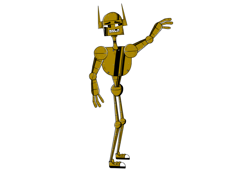 Robot animation. animation character animation character design design motion graphics rigging