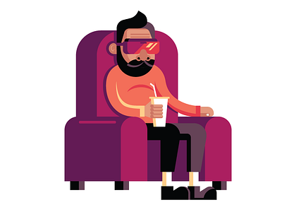 VR illustration vector virtual reality vr