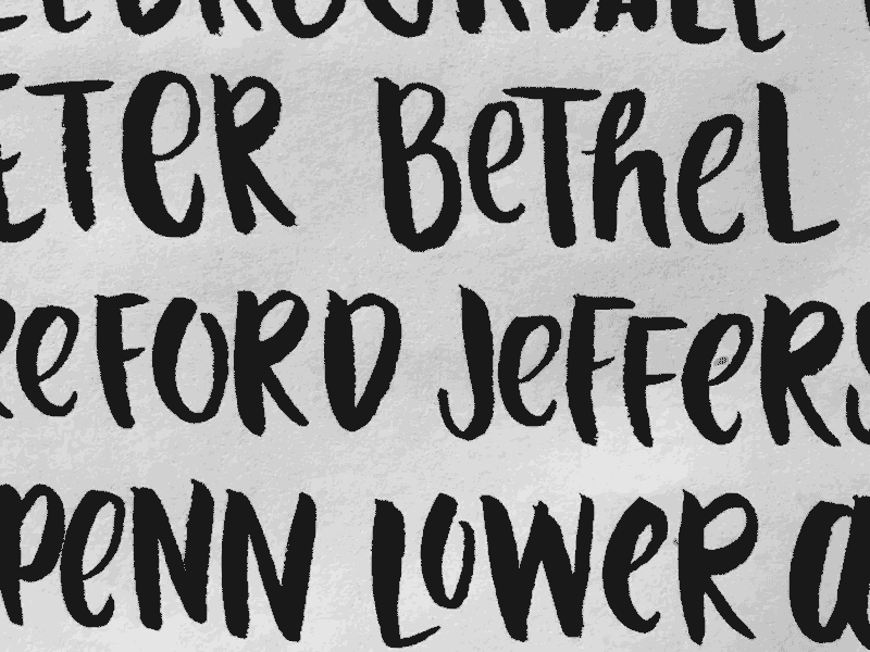 Berks County Poster Lettering berks berks county brush lettering lettering pennsylvania poster type