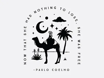 Camel Girl camel drawing illustration ipad minimal illustration mystic drawing