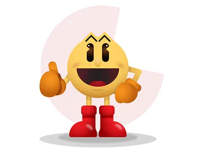 Dot Muncher gaming illustration illustrator pac man pacman smash smash bros vector