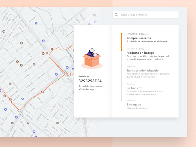 Package Tracker map package route tracker tracking