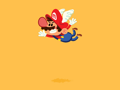 Take Flight! andrew kolb illustration kolbisneat mario mario 64 nintendo