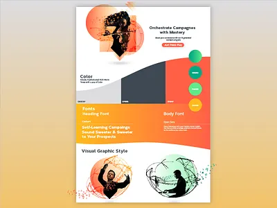 Brand Exploration Mood 4 brand exploration brand mood board brand style emotion geometric math music musician