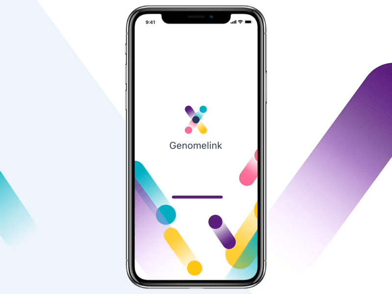 Genomelink App Concept animation concept splash splash screen start start app