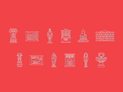 The MET symbols branding design icon design metropolitan metropolitan museum of art museum new york symbols the met