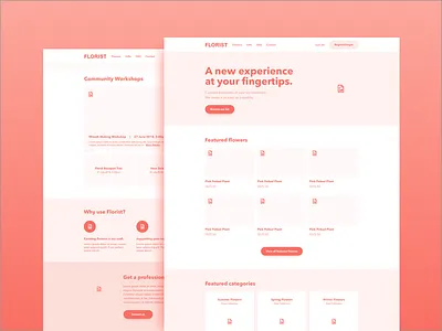 Homepage Wireframe experience homepage marketing prototype ui ux web design website wireframe