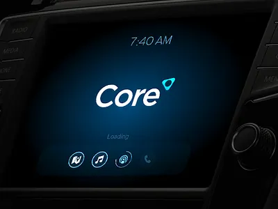 Daily UI #093 car car interface dailyui loading splash screen ui