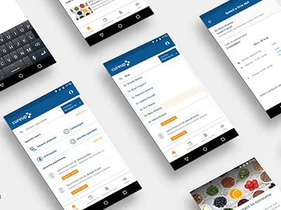 Health and Medical app ui design ux design