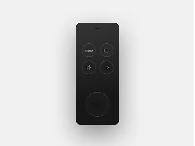 Minimal touch remote concept minimal remote