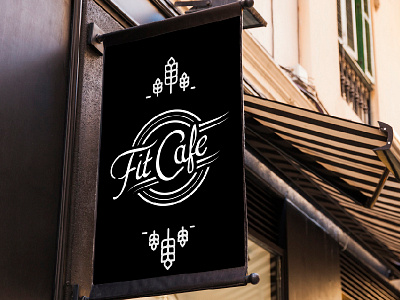 FitCafe logo brand identity designer logo logo design logo designer cafe