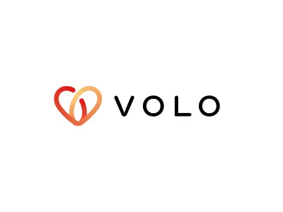 Volo - color app family gift heart logo v