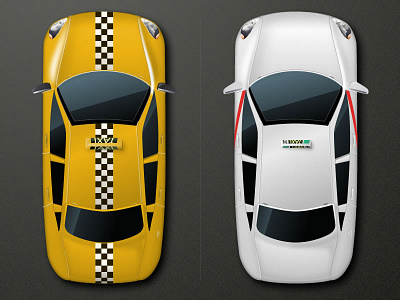 Taxi car driving illustration race taxi videogame