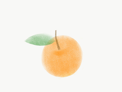 Orange adobesketch colours fruits illustrated ipadpro summer