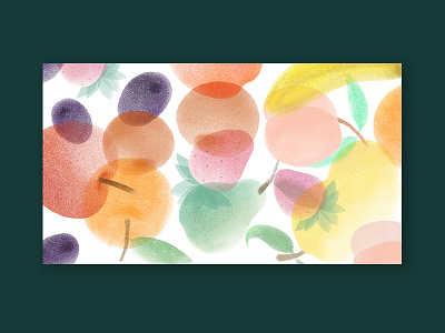Summers and the fruit galore! adobesketch colours fruits illustrated ipadpro summer