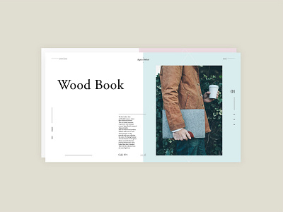 Website for Lifestyle Journal color minimal ui ux web webdesign