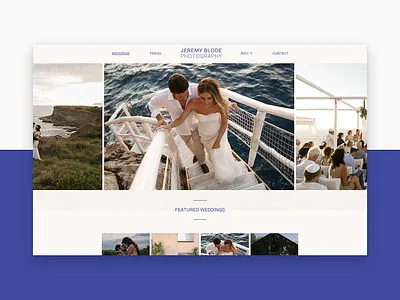 Jeremy Blode Photography photography photos portfolio ui website wedding