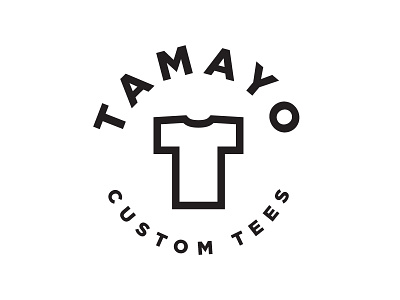 Tamayo tees logo badge brand design graphic icon identity logo t t shirt tee