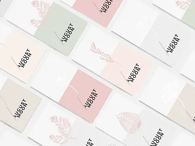 Botanical Garden Illustration Vector Set botanicals digital graphics hand drawn illustrations organic plants vectors