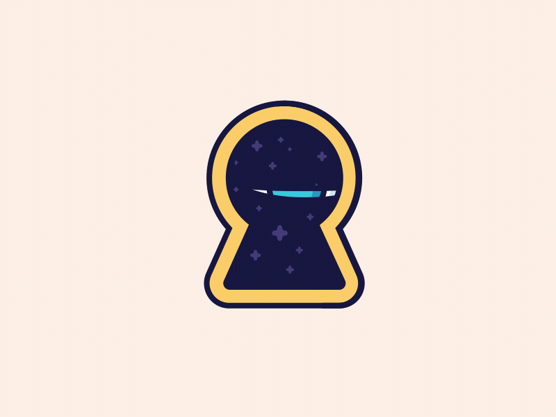Lock animation design icon motion design