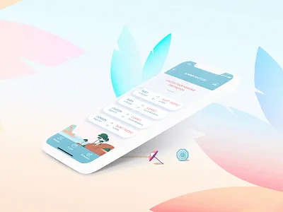 Summer App aircraft app application mobile palm privatejet summer ui ux