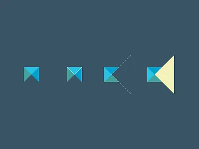 Lighthouse logomark blue brand branding concept design flat green icon ideas logo minimal yellow