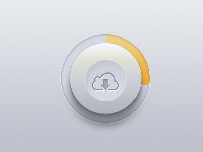 Cloud Download Icon clean cloud designer99studio download file icon illustration upload