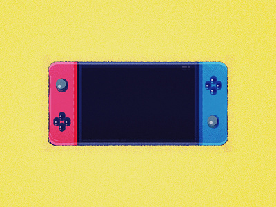 Switching it up! experiment gaming console illustration illustrator nintendo nintendo switch