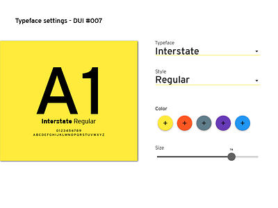 #007 Daily Ui - Settings 007 daily ui dailyui dailyui007 settings