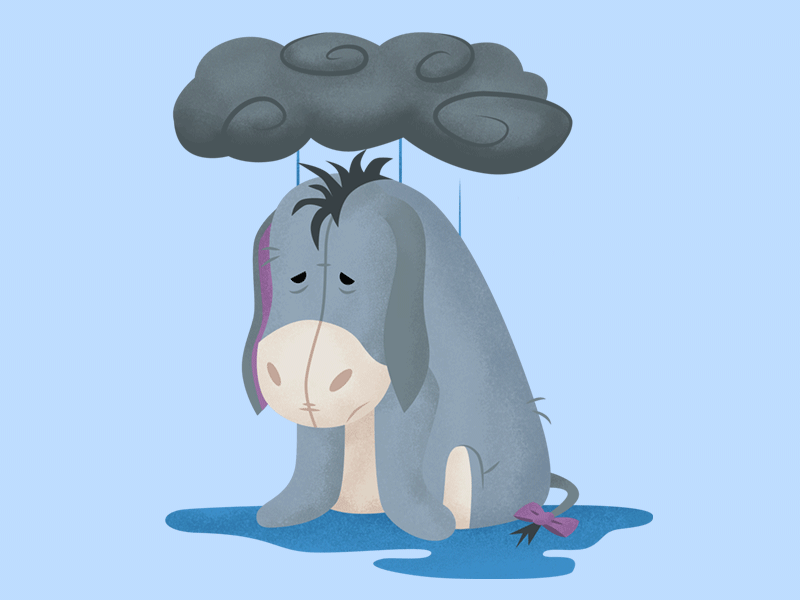Christopher Robin iOS Stickers 2d after effects animation christopher robin disney eeyore emoji illustration ios sticker