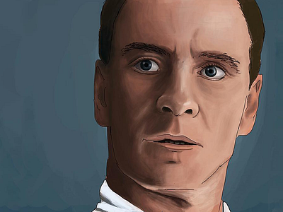 David 8, from Alien Covenant digital art digital paiting illustration paiting photoshop