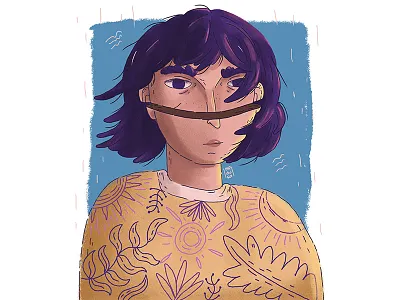 Violeta illustration