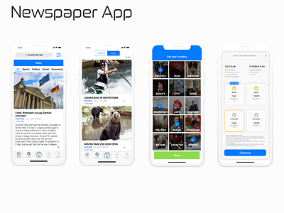 Newspaper app