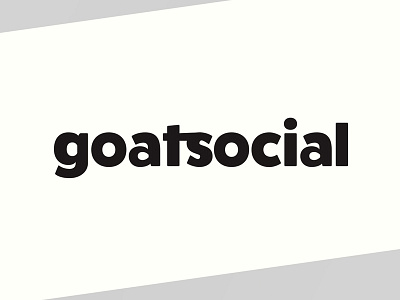 Agency Branding agency bold letters brand branding colourful design agency fun goat typography web agency
