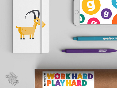 Agency Branding agency bold letters brand branding colourful design agency fun goat typography web agency