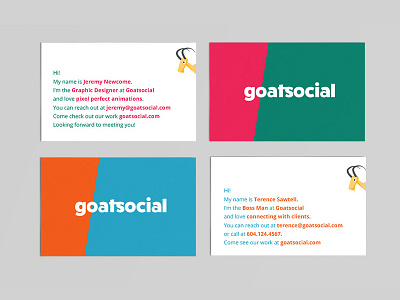 Agency Branding agency bold letters brand branding colourful design agency fun goat typography web agency