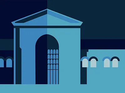 Graduate School Of Management architecture blue church city dasha f. house moscow pattern school stripes university window