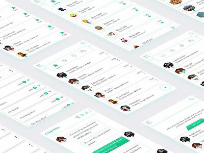 Messanger UI KIT app chat kit login messanger mobileapp modern retina uiuxdesign