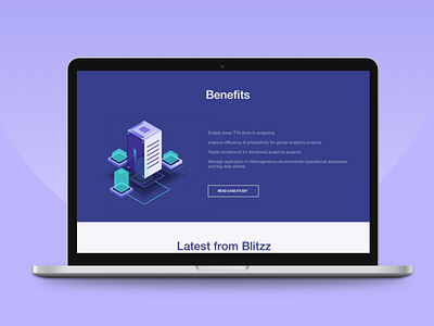 Landing page Design 2.1 data data center data transfer illustration landing page ux web design