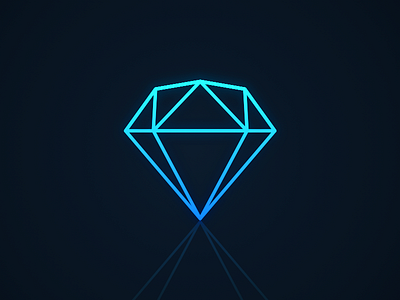 Dark Mode - Sketch app icon cyan dark mode dribbble icon design iconography line art macos sketch app