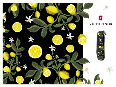 Victorinox Lemons competition illustration lemons victorinox