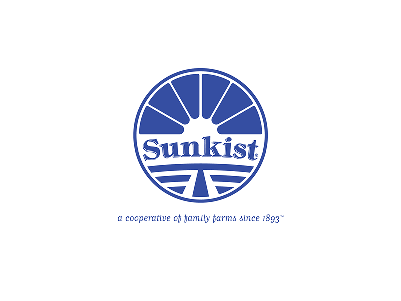 Sunkist - prduct family logos animation brand design fruit gif icon logo sunkist typography