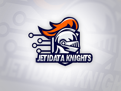 JETIDATA KNIGHTS Logo design logo