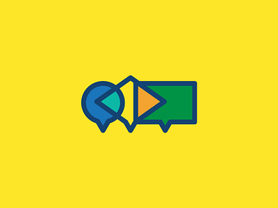 Talking about Brazil branding logo symbol