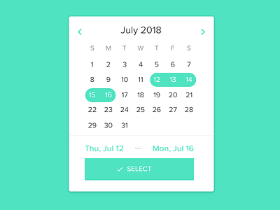 DailyUI - 080 - Date Picker 080 calendar dailyui date picker datepicker