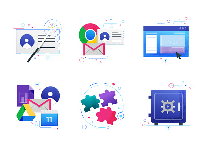 Icons Website design icons illustration ui design ux vector