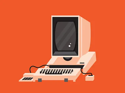 Xerox Alto 70s computer editorial electronics illustration technology